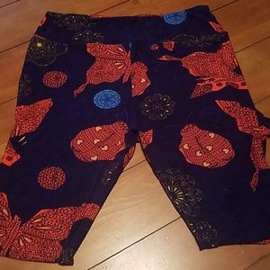 Lularoe butterfly and ladybug Aztec leggings